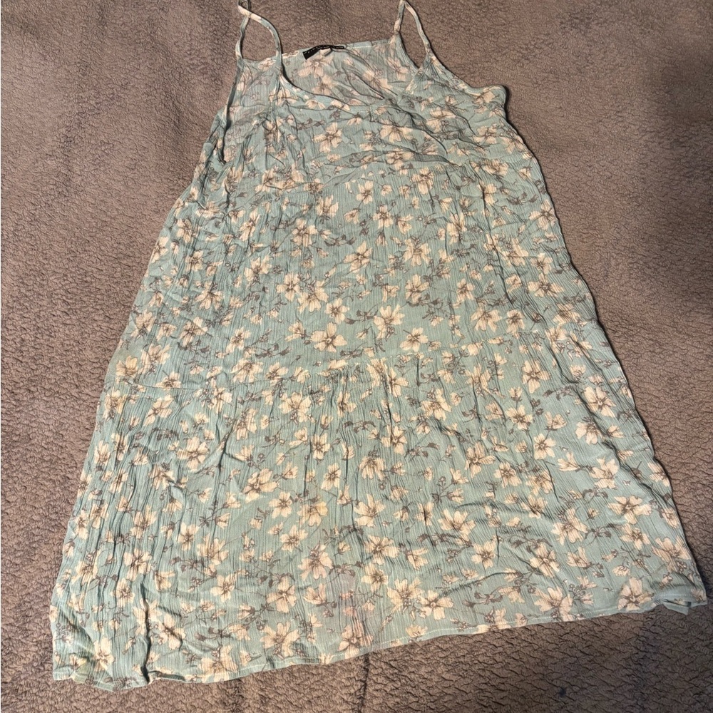 Final Touch Blue and White Floral Dress